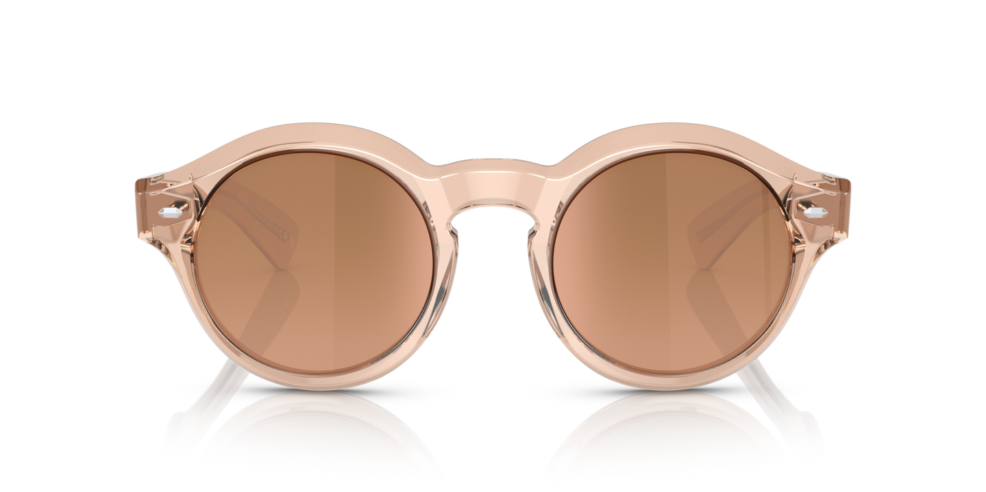 Oliver Peoples Cassavet with Blush frame and Pink lenses - Image Lenses