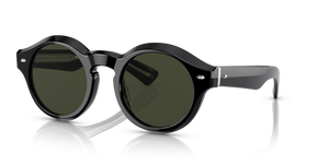Sie Oliver Peoples Cassavet mit Schwarz Gestell und Grün Gläsern - bild 1