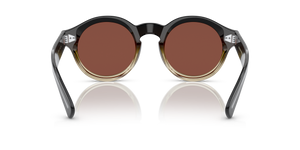 Sie Oliver Peoples Cassavet mit Kona Gradient Gestell und Rot Gläsern - Bild 5