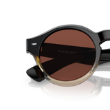 Oliver Peoples Cassavet with Kona Gradient frame and Red lenses - Variant