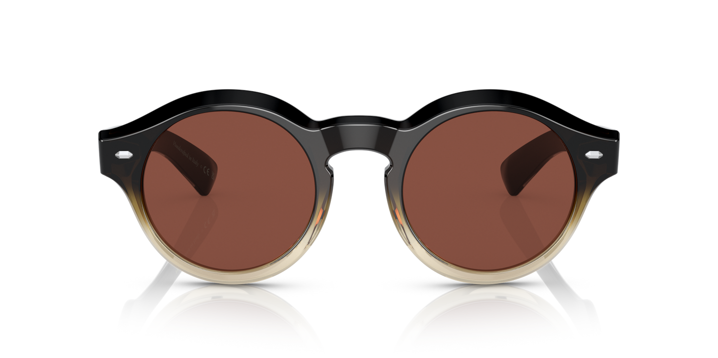 Oliver Peoples Cassavet with Kona Gradient frame and Red lenses - Image Lenses