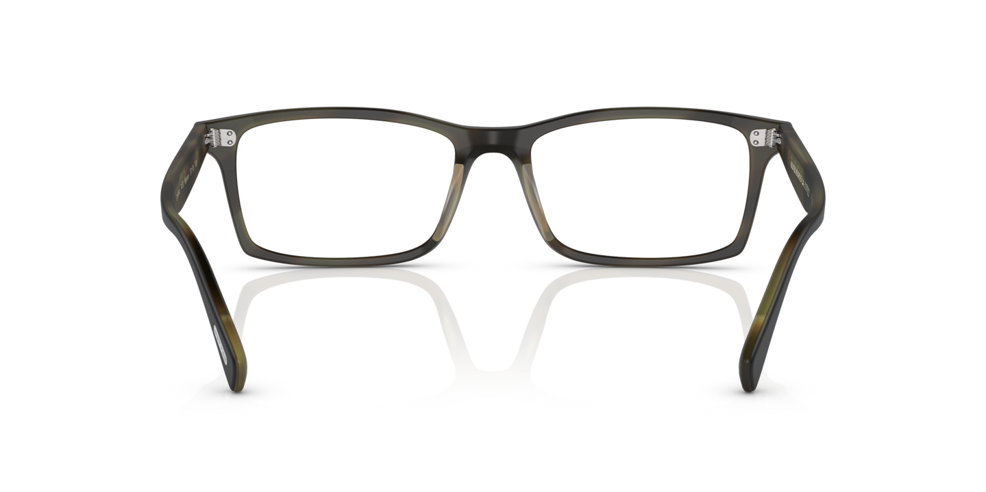 Oliver Peoples Myerson con montatura Semi Matte Black/Olive Tortoise - Immagine Naselli