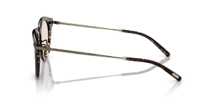 Oliver Peoples Len con montura Atago Tortoise/Antique Gold - El 4