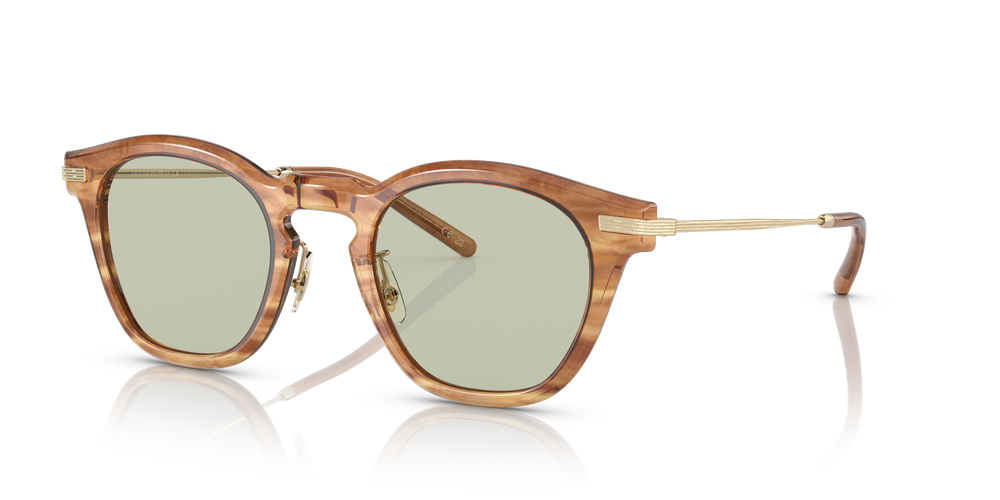 Oliver Peoples Len with Hinoki Tortoise/Brushed Gold frame