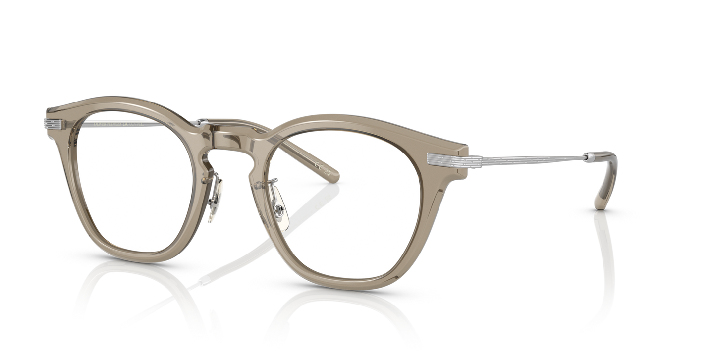 Oliver Peoples Len con montatura Sencha - Immagine Musetti