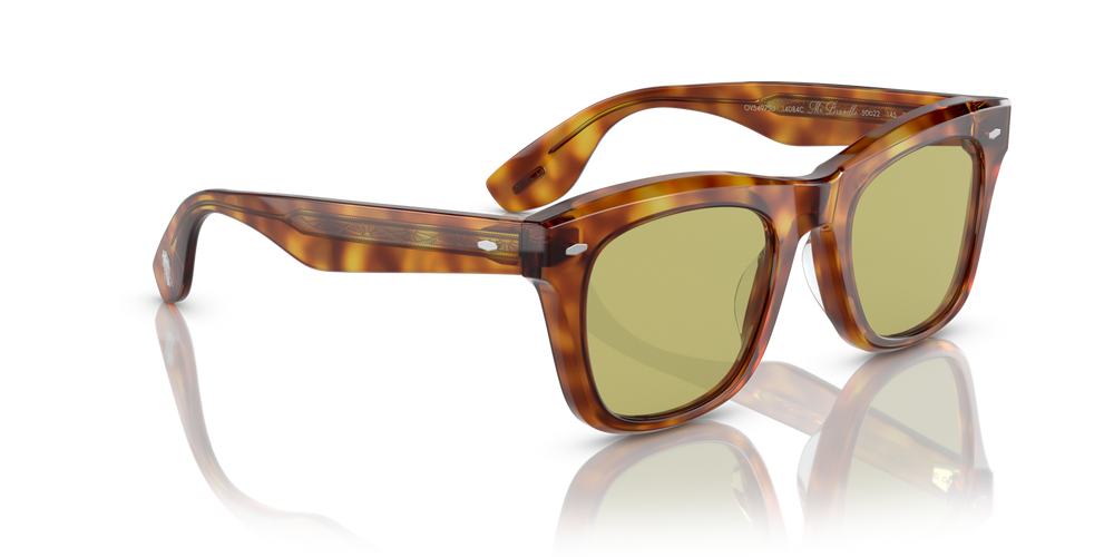 Sie Oliver Peoples Mr. Brunello mit Vintage LBR Gestell und Grün Gläsern - bild 3