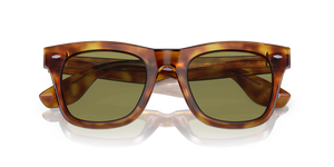 Sie Oliver Peoples Mr. Brunello mit Vintage LBR Gestell und Grün Gläsern - bild 6