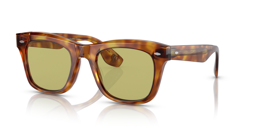 Sie Oliver Peoples Mr. Brunello mit Vintage LBR Gestell und Grün Gläsern - bild 1
