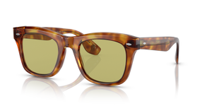 Sie Oliver Peoples Mr. Brunello mit Vintage LBR Gestell und Grün Gläsern - bild 1