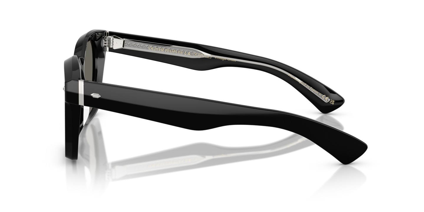 Oliver Peoples Merceaux 18K with Black frame and Grey lenses - Image Filigree