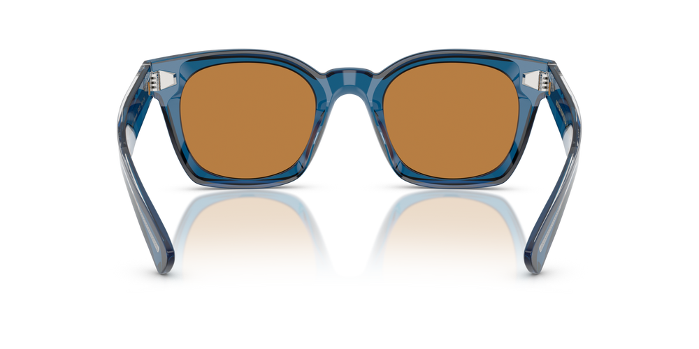 Oliver Peoples Merceaux 18K with Tetsukon Blue frame and Brown lenses - image 5