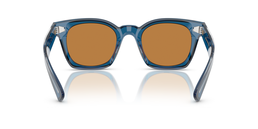Oliver Peoples Merceaux 18K with Tetsukon Blue frame and Brown lenses - image 5
