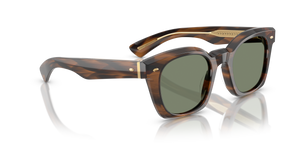 Oliver Peoples Merceaux 18K with Barchan frame and Green lenses - image 3