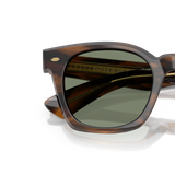 Oliver Peoples Merceaux 18K with Barchan frame and Green lenses - Variant