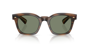 Oliver Peoples Merceaux 18K with Barchan frame and Green lenses - image 2