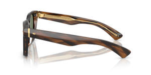 Oliver Peoples Merceaux 18K with Barchan frame and Green lenses - image 4