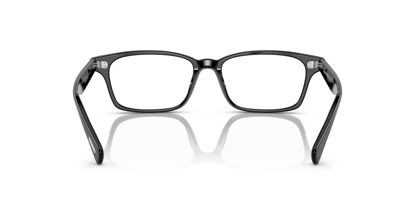 Oliver Peoples Edelson with Black frame - Image Nosepads