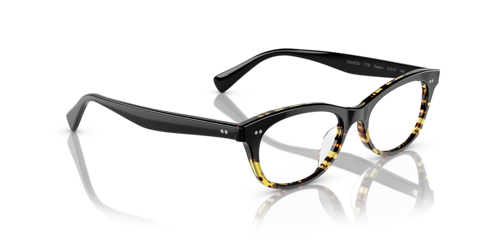 Oliver Peoples Dezerai con montatura Black-DTBK Gradient - L'immagine 3