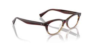 Oliver Peoples Dezerai con montatura Rosso tartarugato sfumato - immagine 3
