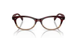 Oliver Peoples Dezerai con montatura Rosso tartarugato sfumato - L'immagine 2