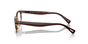 Oliver Peoples Dezerai con montatura Rosso tartarugato sfumato - L'immagine 4