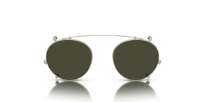 Oliver Peoples OP-13 Clip with Gold frame and Green lenses - Image 8