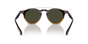 Oliver Peoples OP-13 Clip with Gold frame and Green lenses - Image 7