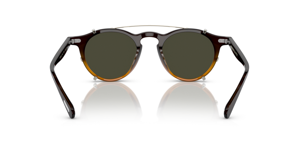 Oliver Peoples OP-13 Clip with Gold frame and Green lenses - image 7