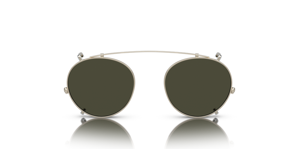 Oliver Peoples OP-13 Clip with Gold frame and Green lenses - image 1
