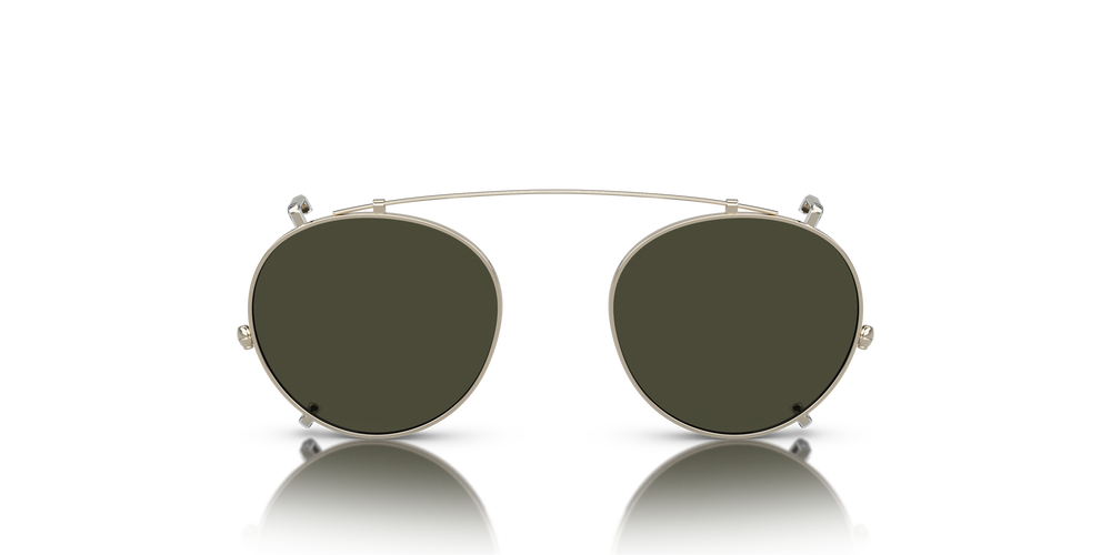 Oliver Peoples O'Malley Clip with Antique Gold frame and G-15