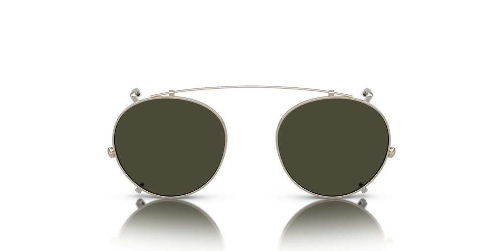 Oliver Peoples OP-13 Clip avec une monture Or et des verres Vert - image 1