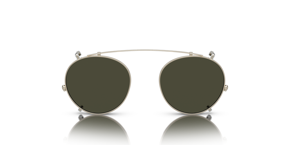 Oliver Peoples OP-13 Clip with Gold frame and Green lenses - Image 2