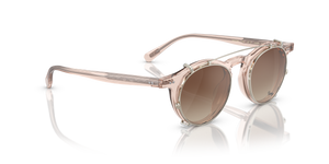 Oliver Peoples OP-13 Clip with Gold frame and Brown lenses - Image 5