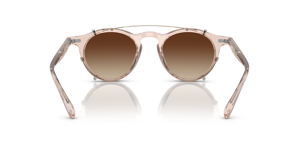 Sie Oliver Peoples OP-13 Clip mit Gold Gestell und Braun Gläsern - bild 7