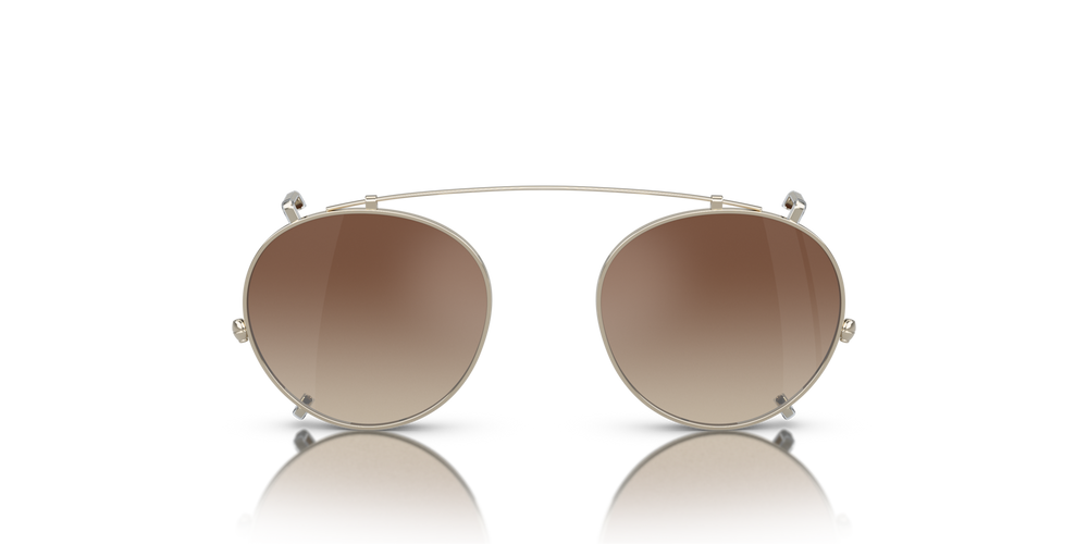 Sie Oliver Peoples OP-13 Clip mit Gold Gestell und Braun Gläsern - bild 1