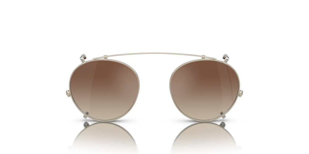 Sie Oliver Peoples OP-13 Clip mit Gold Gestell und Braun Gläsern - bild 2