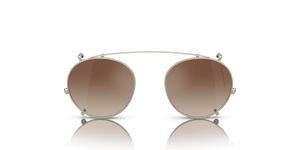 Sie Oliver Peoples OP-13 Clip mit Gold Gestell und Braun Gläsern - bild 2