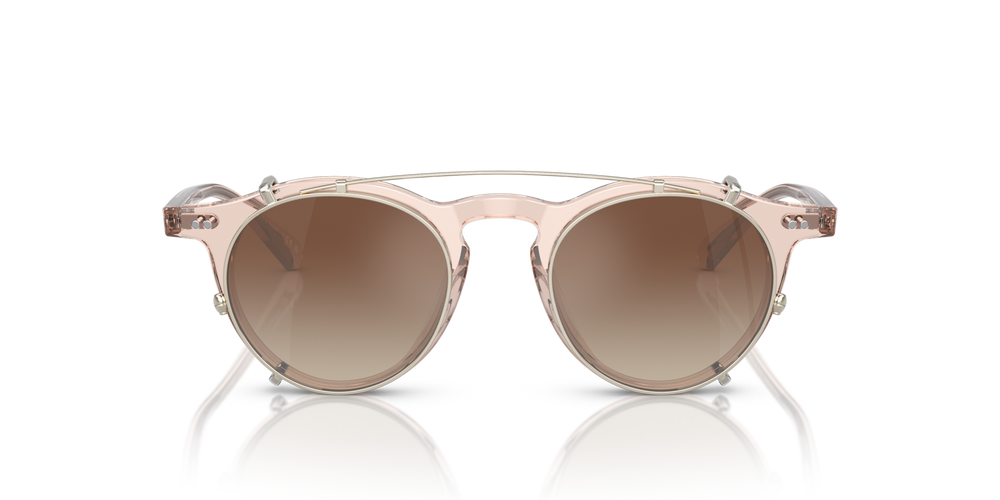 Sie Oliver Peoples OP-13 Clip mit Gold Gestell und Braun Gläsern - bild 4