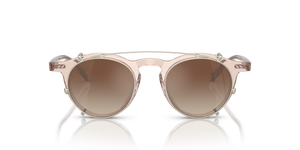 Sie Oliver Peoples OP-13 Clip mit Gold Gestell und Braun Gläsern - bild 4