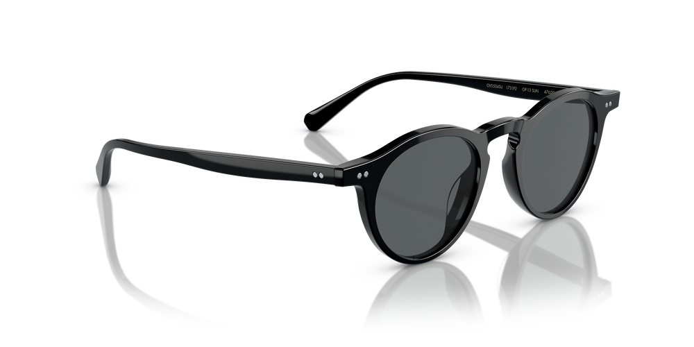 Sie Oliver Peoples OP-13 Sun mit Schwarz Gestell und Grau Gläsern - Das Bild 3