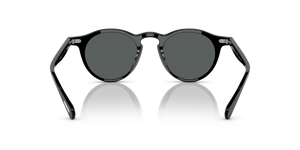 Sie Oliver Peoples OP-13 Sun mit Schwarz Gestell und Grau Gläsern - Das Bild 5