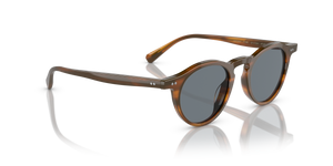 Oliver Peoples OP-13 Sun with Sycamore frame and Blue lenses - Image 3