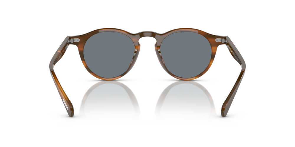 Sie Oliver Peoples OP-13 Sun mit Sycamore Gestell und Blau Gläsern - bild 5
