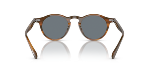 Sie Oliver Peoples OP-13 Sun mit Sycamore Gestell und Blau Gläsern - bild 5
