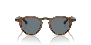 Sie Oliver Peoples OP-13 Sun mit Sycamore Gestell und Blau Gläsern - Bild 2