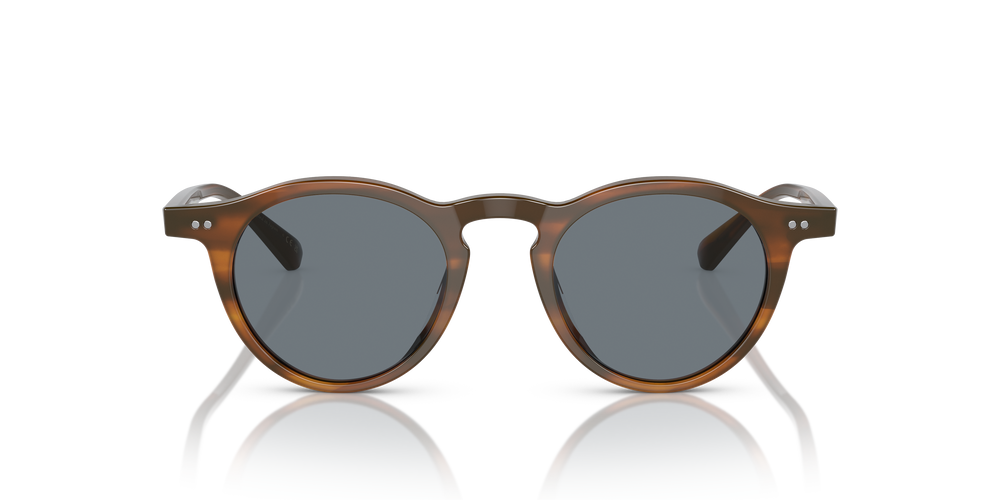 Sie Oliver Peoples OP-13 Sun mit Sycamore Gestell und Blau Gläsern - Bild 2