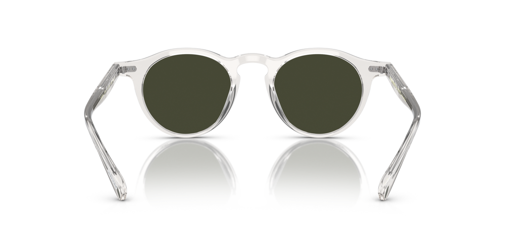 Oliver Peoples OP-13 Sun with Gravel frame and Green lenses - image 5