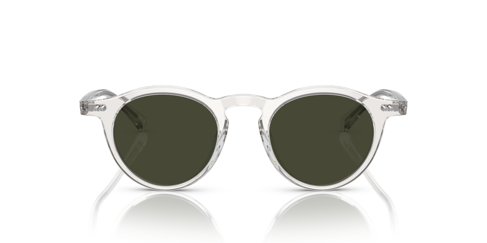 Oliver Peoples OP-13 Sun with Gravel frame and Green lenses - image 2