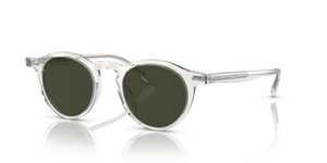 Oliver Peoples OP-13 Sun with Gravel frame and Green lenses - Image 1