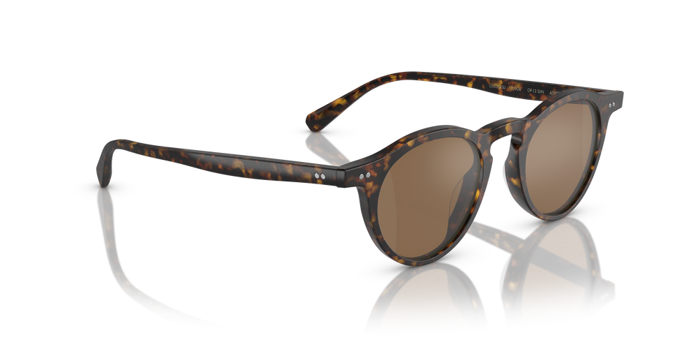 Oliver Peoples OP-13 Sun with Semi-Matte Atago Tortoise frame and Brown lenses - Image 3